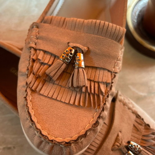Graceland women's moccasins like new, size 41, eco suede