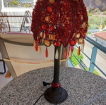 Table lamp like new, height 0.53 m