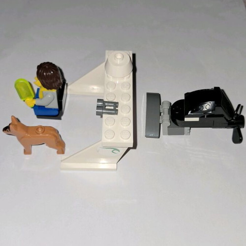 Lego City Coast Guard Patrol 60014 parts like new