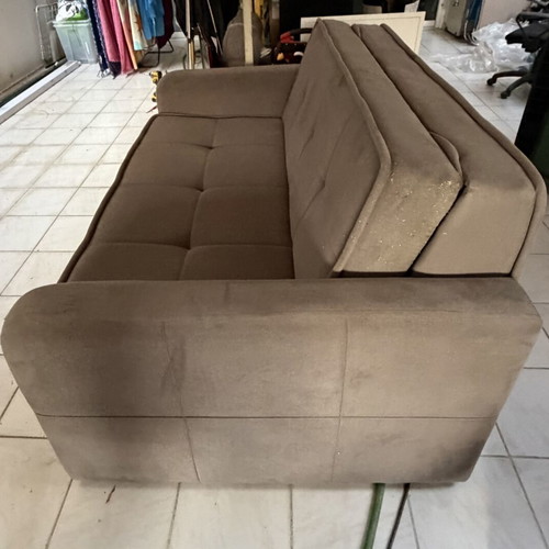 Sofa bed with storage used