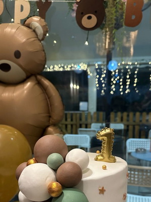 Teddy bear themed kids party decoration like new