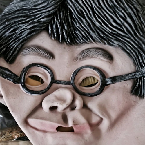 Harry Potter carnival mask with cape and wand new