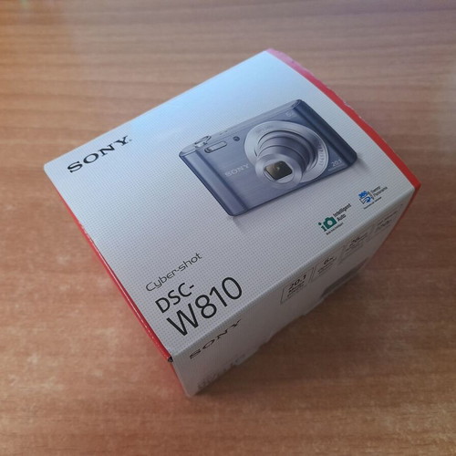 Sony Cyber-Shot DSC W810 Compact Digital Camera, 20.1 MP, 6X Zoom