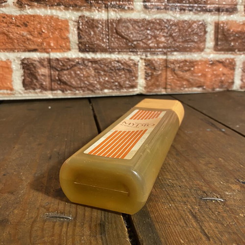 Myrto Agioklima cologne bottle used, part full, 17.5 cm
