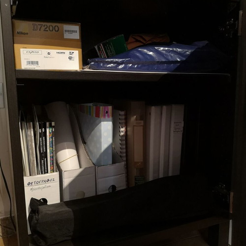 IKEA Besta furniture like new, dark brown shelf unit