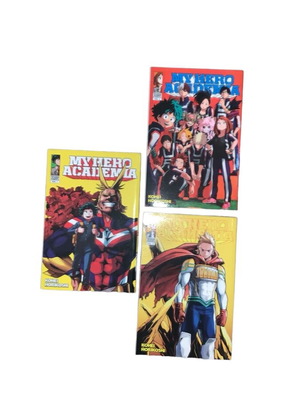 My Hero Academia manga volumes 1, 4, 17 new