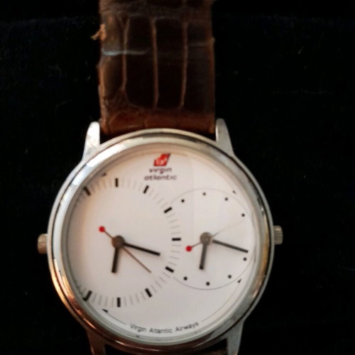 Virgin Atlantic Airways Dual Time watch used