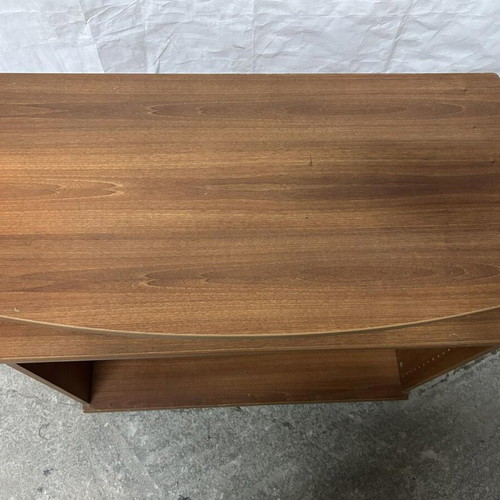 TV stand used with ample storage space