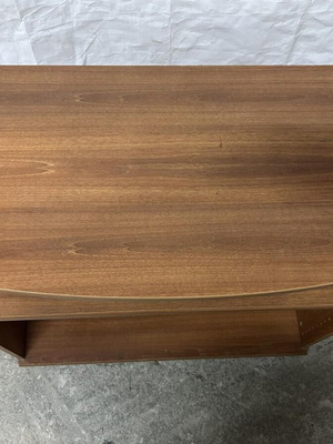 TV stand used with ample storage space