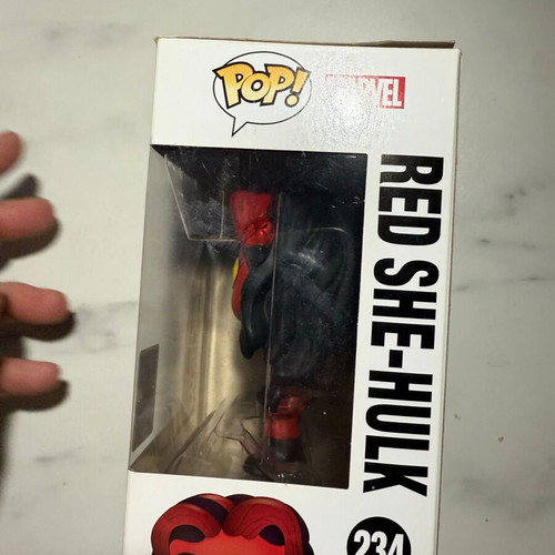 Red She-Hulk Funko Pop #231 Marvel 2017 Summer Convention Exclusive new