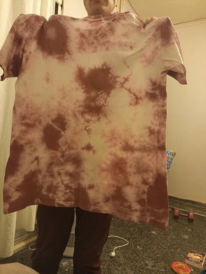 Tie dye t-shirt used, size small