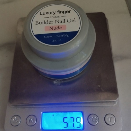 Builder Nail Gel in Nude color