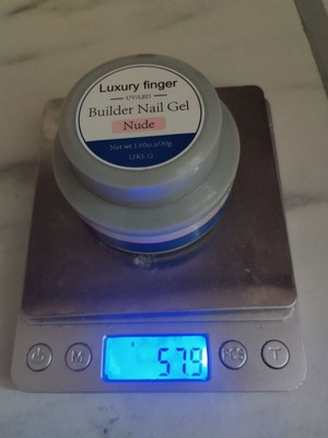 Builder Nail Gel in Nude color