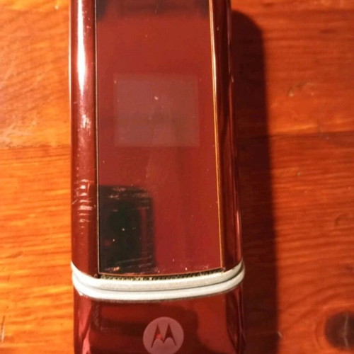 Motorola MQ5 4411-A11 mobile phone used, red
