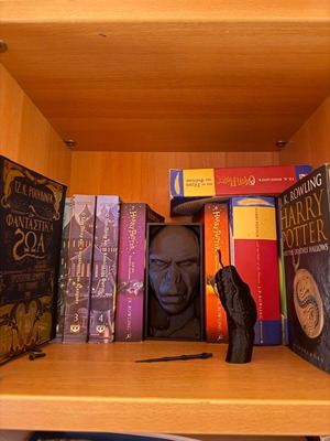 Διακοσμητικό Διαχωριστικό Ραφιού Voldemort Harry Potter Καινούργιο
