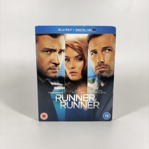 Runner Runner Blu-Ray like new with English subtitles