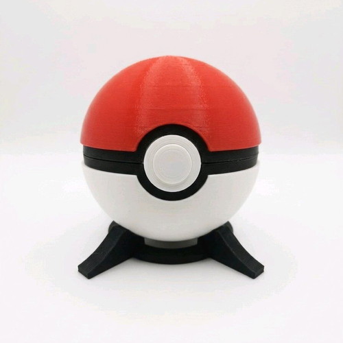 3D Printed Pokéball Case for Nintendo Switch Cartridges new