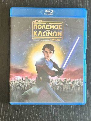 Star Wars The Clone Wars Blu-Ray like new, Greek edition