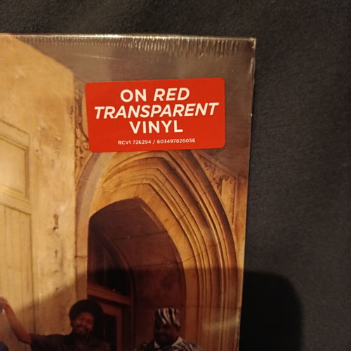 Now Playing War vinyl LP sealed, transparent red, funk disco