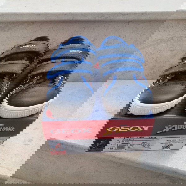SNEAKERS GEOX ΑΓΟΡΙ SPIDERMAN MARVEL No26 Σαν καινούργια!!!