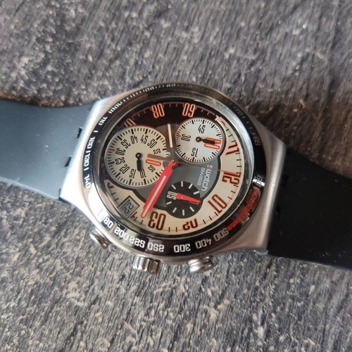 Swatch Irony Chrono Battlenight wristwatch