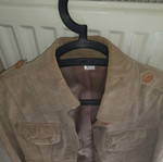 Women's leather jacket camel like new