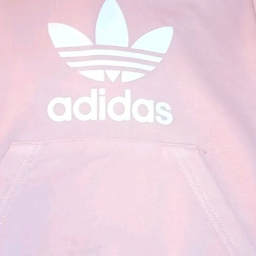 Adidas pink hoodie for 3/4 years like new