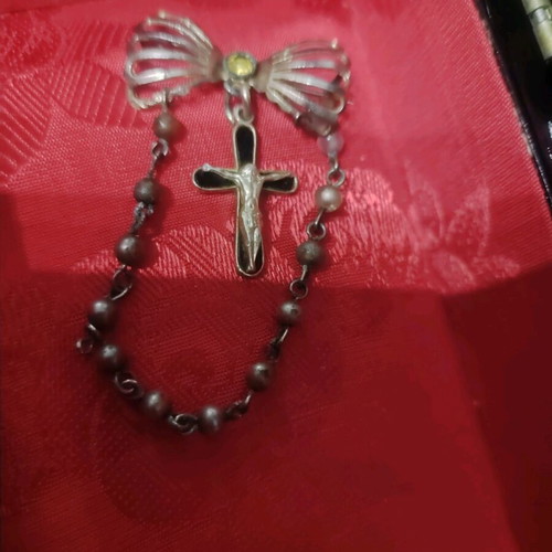 Pin with cross used
