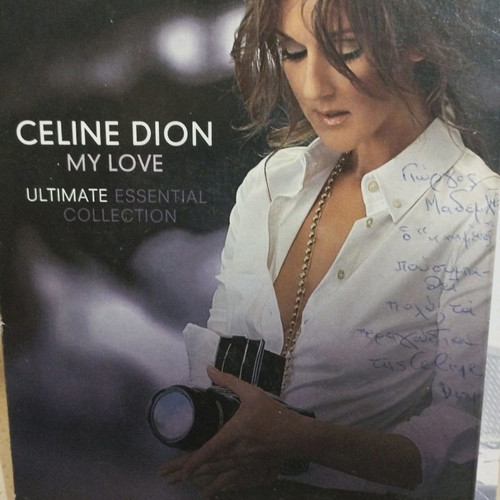 Celine Dion My Love Ultimate Essential Collection CD used, pop