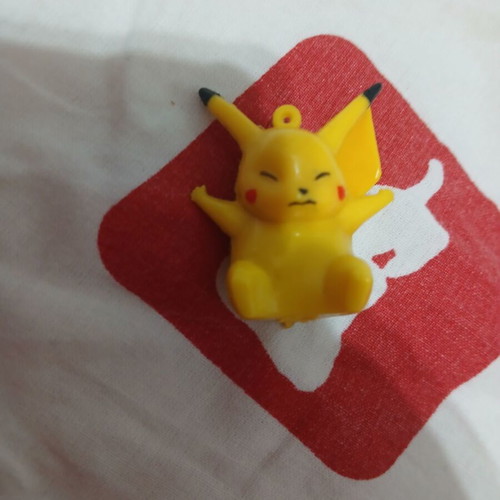 Pikachu figure for keychain or keys, Pokemon
