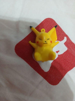 Pikachu figure for keychain or keys, Pokemon