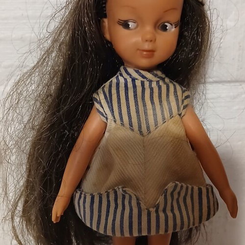 Koukla 20cm Korasidis doll used from 60s-70s