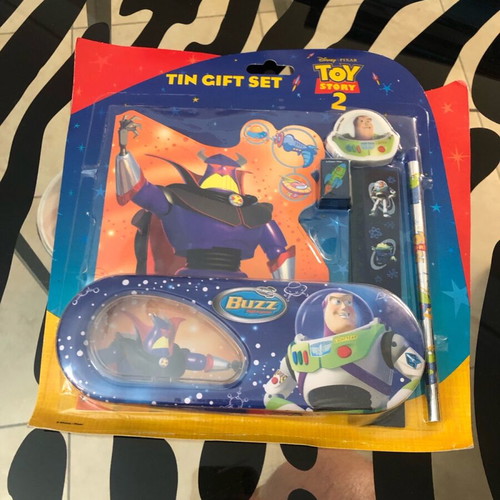Toy Story 2 Tin Gift Set school, new