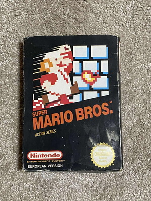 Super Mario Bros Nintendo NES μεταχειρισμένο, πλήρες με εγχειρίδιο