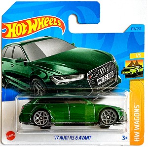 Hot Wheels 17 Audi RS 6 Avant