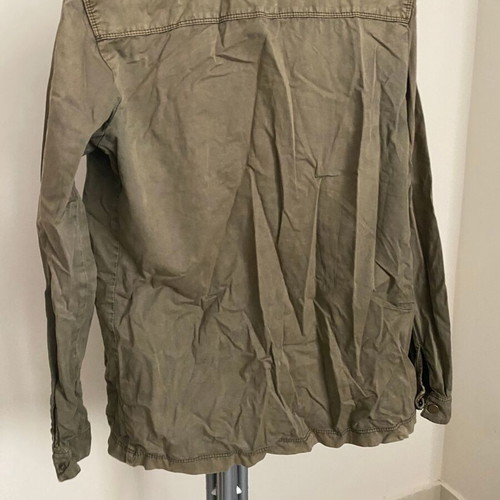Military jacket Pink Woman used, khaki green, size S
