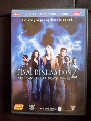 Final Destination 2 DVD used with Greek subtitles