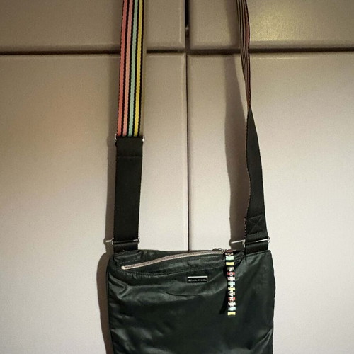 Sonia Rykel nylon crossbody bag like new, black