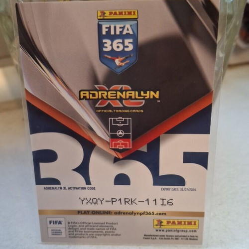 Cristian Romero Numbers Panini 2026 card