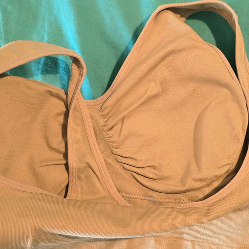 Selene Louise beige bustier bra, size XL