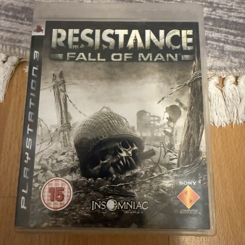 Resistance 3 παιχνίδι PS3 μεταχειρισμένο, με θήκη Resistance Fall of Man