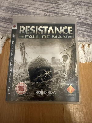 Resistance 3 παιχνίδι PS3 μεταχειρισμένο, με θήκη Resistance Fall of Man