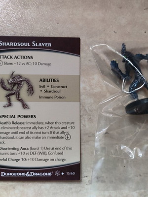 Dungeons & Dragons Demonweb Shardsoul Slayer figure #15/60