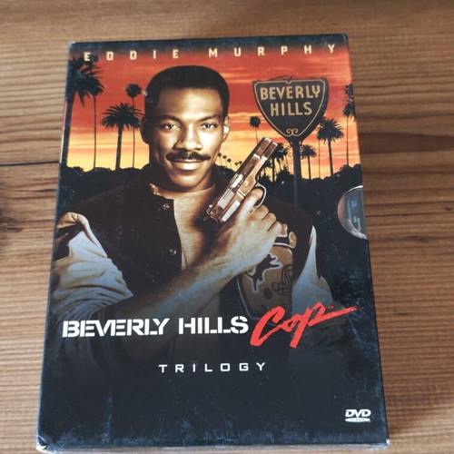 Beverly Hills Cop Trilogy DVD used with Greek subtitles