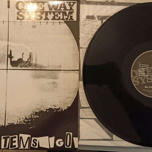 One Way System All Systems Go LP near mint, punk reissue