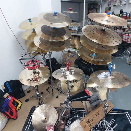 Cymbals and percussion instruments new collection