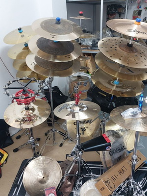 Cymbals and percussion instruments new collection