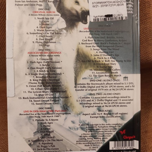Jethro Tull Stormwatch 4CD+2DVD new, rock