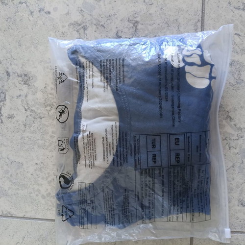 Women's blue pajama set new, size small