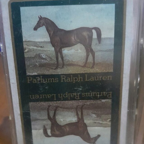 Ralph Lauren playing cards like new, 2 packs
